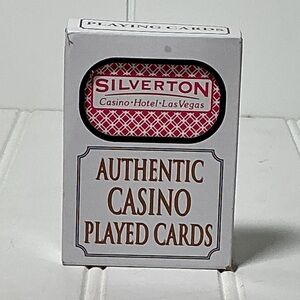 SILVERTON Casino Hotel Las Vegas Deck of Playing Cards- Complete 52 card set